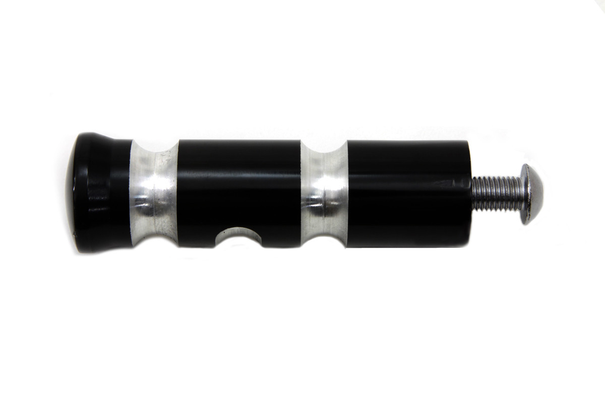 Wyatt Gatling #9038 - Black Contour Grooved Shifter Peg