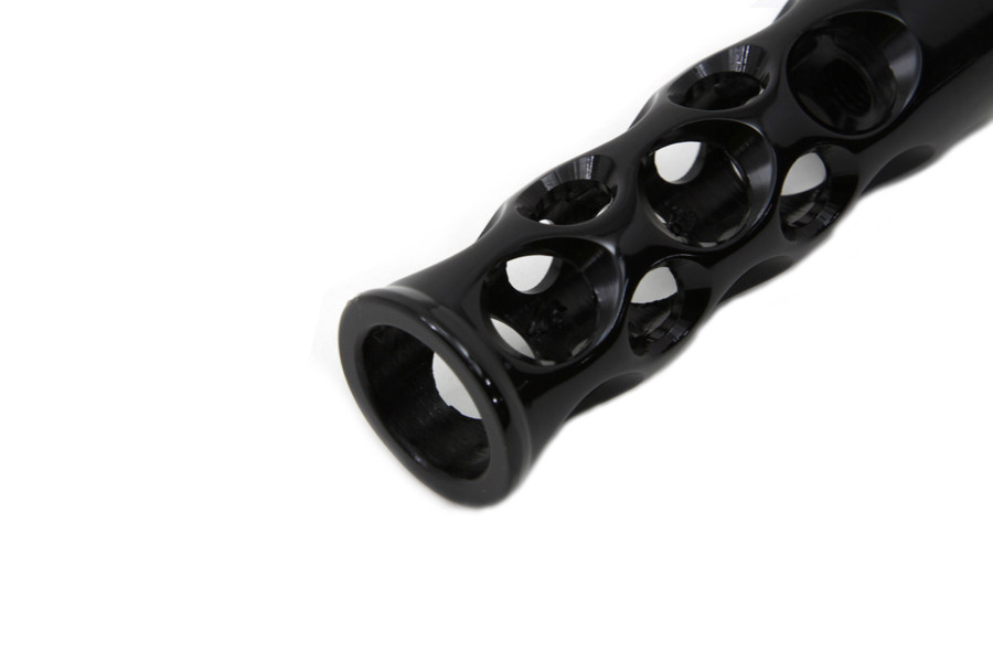 V-Twin #5591 - Black Swiss Cheese Shifter Peg