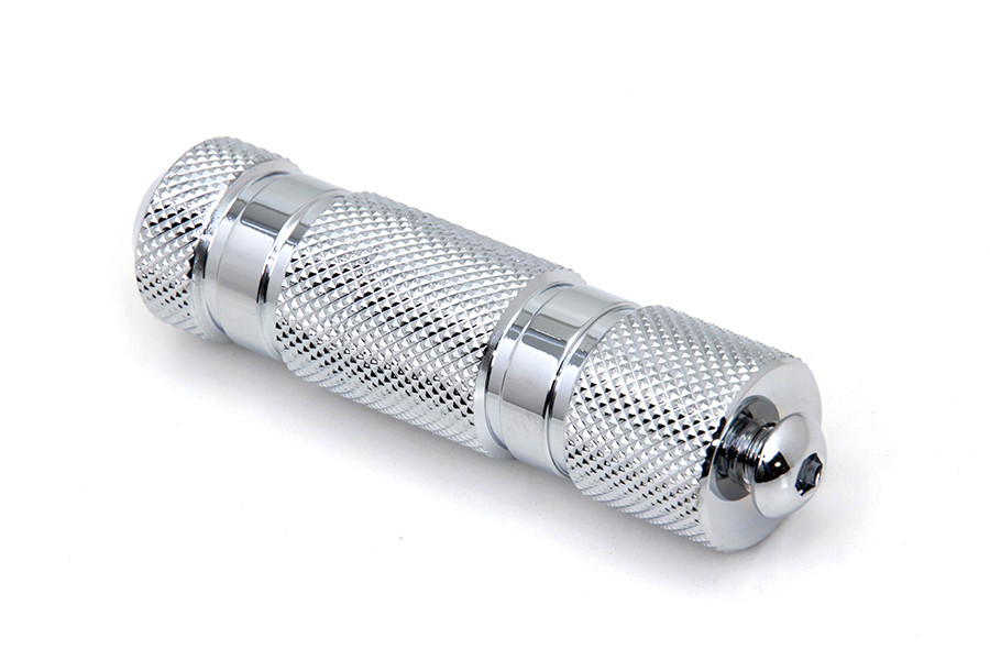 V-Twin - Chrome Knurled Four Grooved Shifter Peg