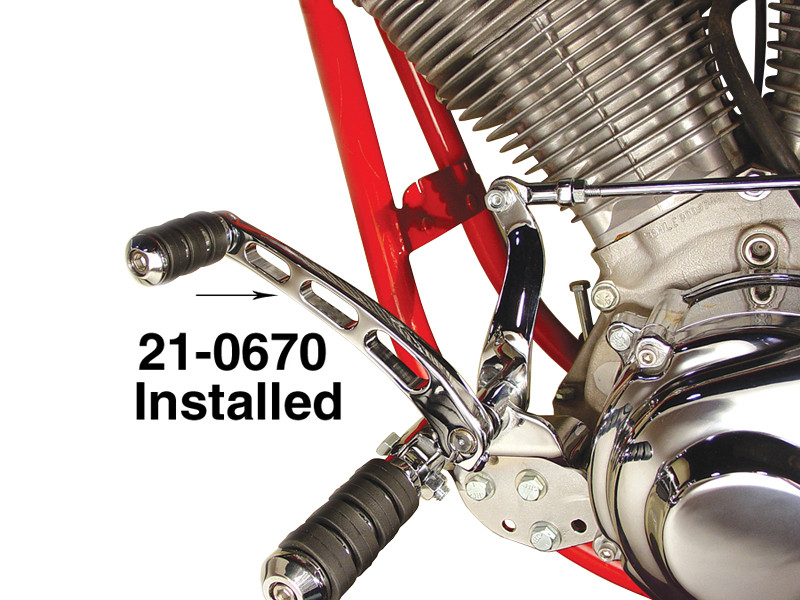 V-Twin - Billet Shifter Lever Chrome