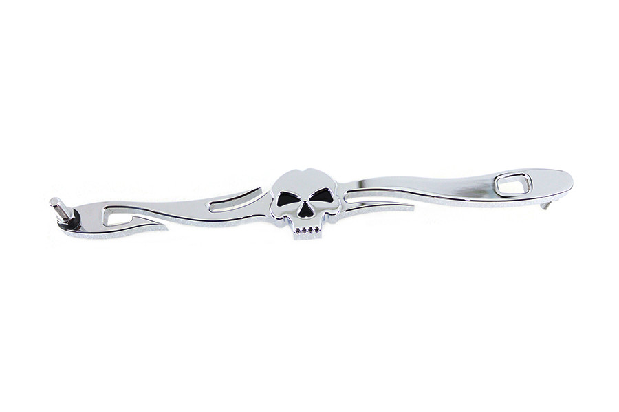 V-Twin #78289 - Chrome Shifter Rod Skull Style