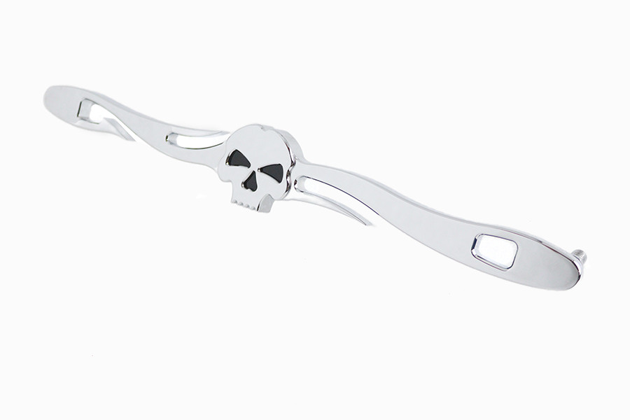 V-Twin #78290 - Chrome Shifter Rod Skull Style