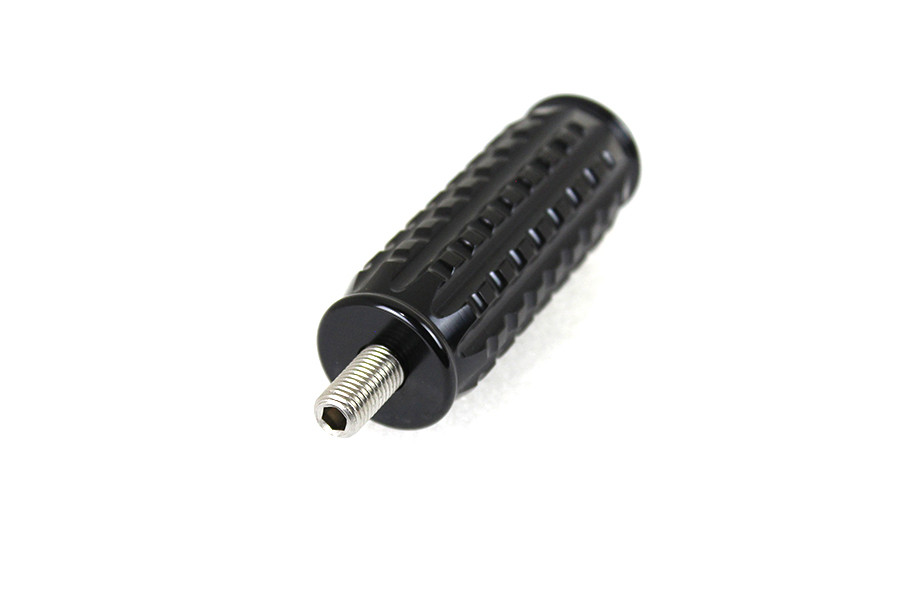 V-Twin #78071B - Black Grained Shifter Peg