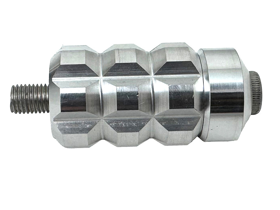 V-Twin #78945C - Grate Shifter Footpeg Chrome