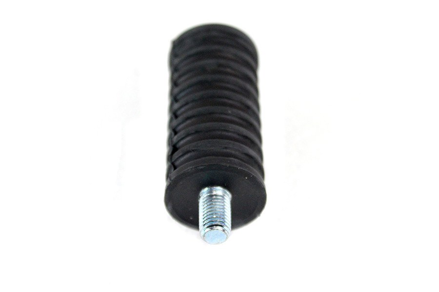 V-Twin #70204 - Shifter Footpeg Black Rubber