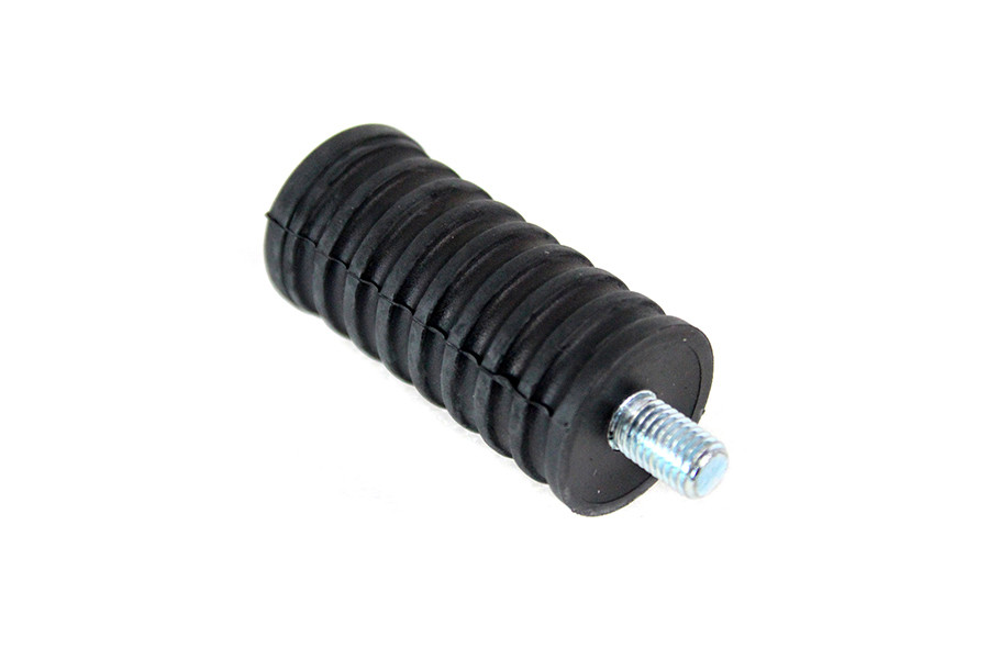 V-Twin #70204 - Shifter Footpeg Black Rubber