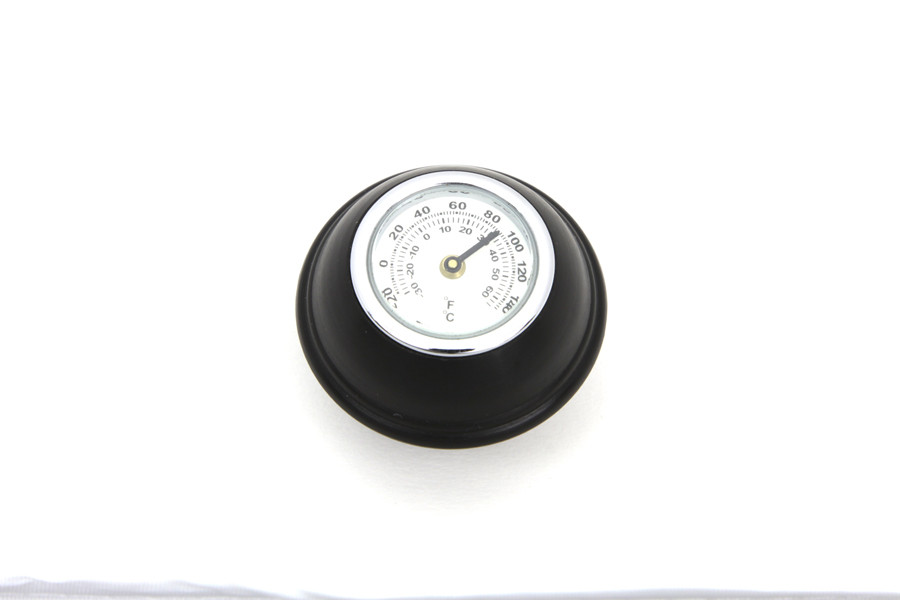 V-Twin - Small Black Shifter Knob with Temperature Gauge