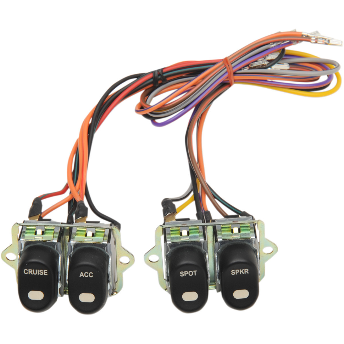 Drag Specialties - Rocker Switch Assembly - '96-'13 FLT