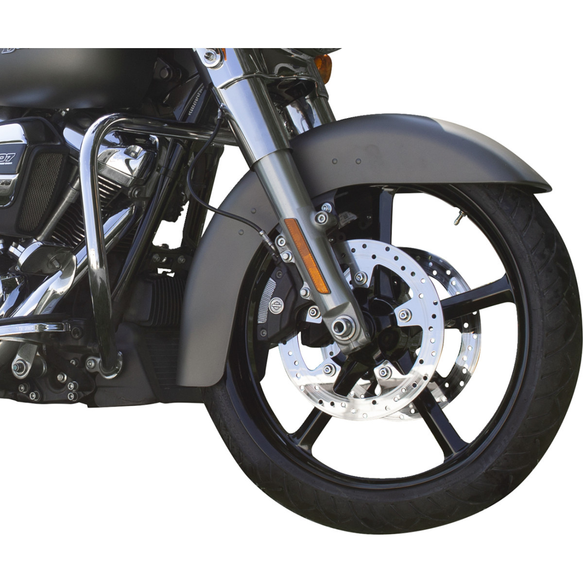 Coastal Moto #1502-ROC-213-B - Wheel - Rockstar - Front - Dual Disc/without ABS - Black - 21x3.25 - FL
