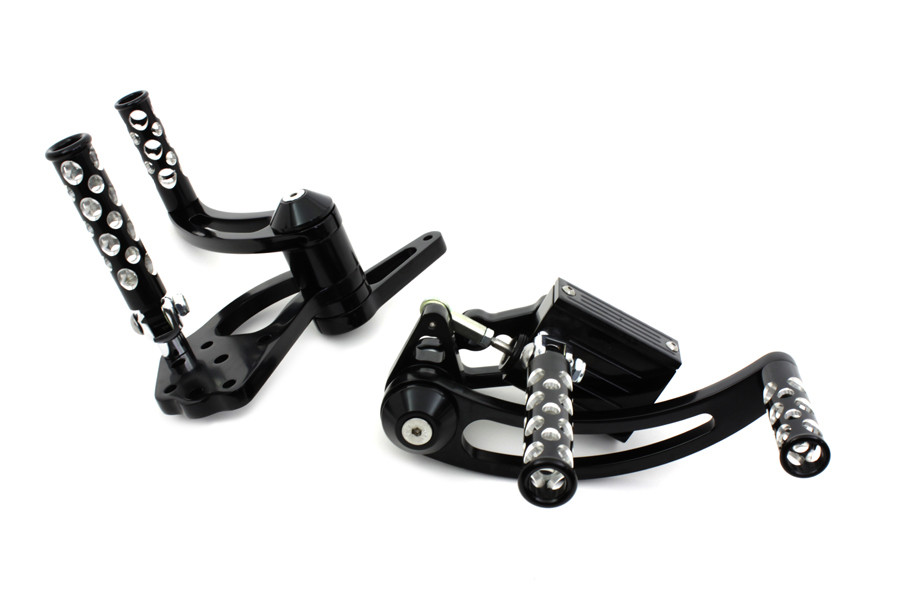 V-Twin #8269 - Black Forward Control Kit