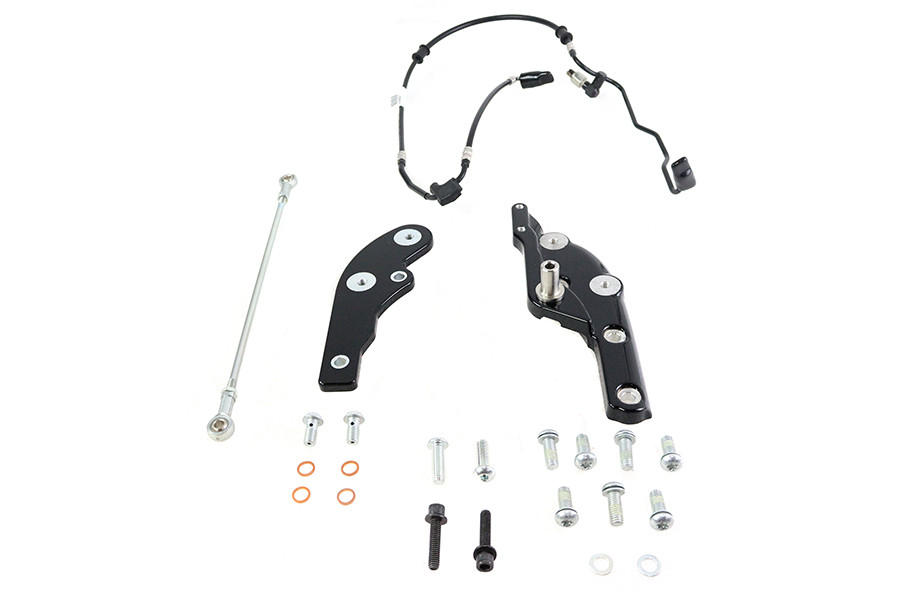 V-Twin #78563 - Black Extended Reach Forward Control Kit