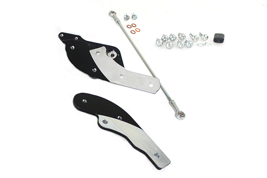 V-Twin #78564 - Black Extended Reach Forward Control Kit
