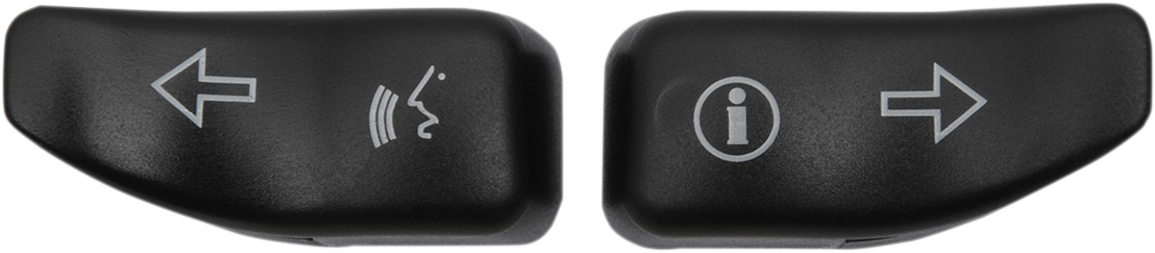 Turn Signal Switch Extension Caps - 14-20 - Black