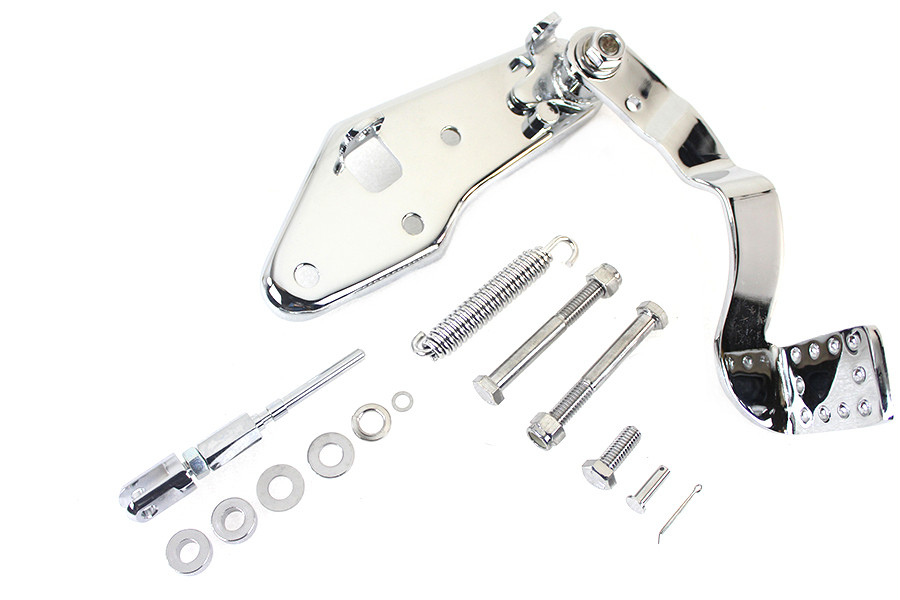 V-Twin #74153A - Chrome Hydraulic Brake Control Kit