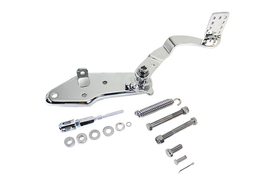 V-Twin #74153A - Chrome Hydraulic Brake Control Kit