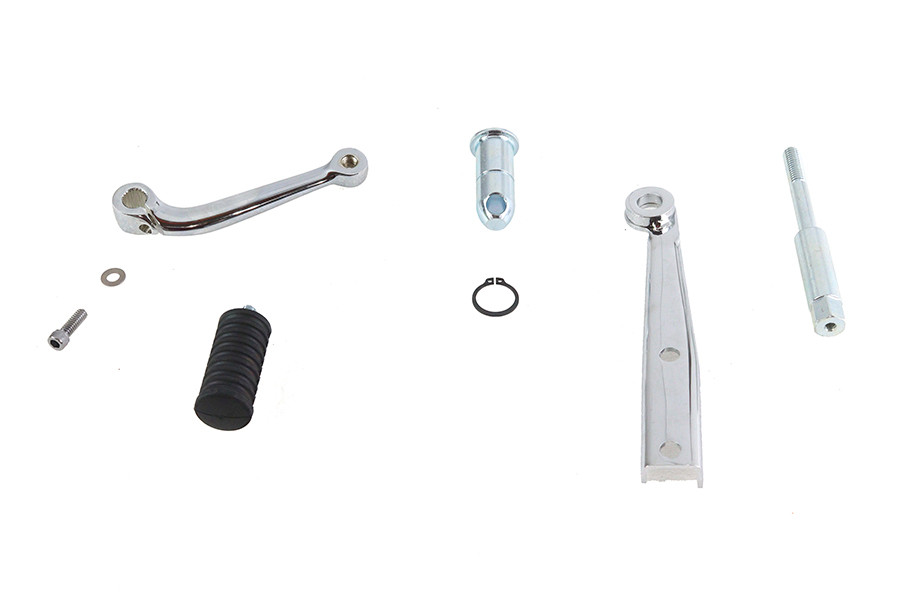 V-Twin - XL Stock Mid Control Kit with Polished Brake Pedal