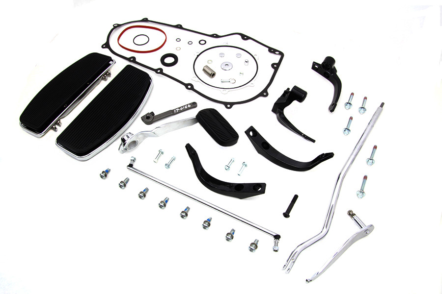 Wyatt Gatling - Wyatt Gatling Driver Footboard Kit with Black Brackets