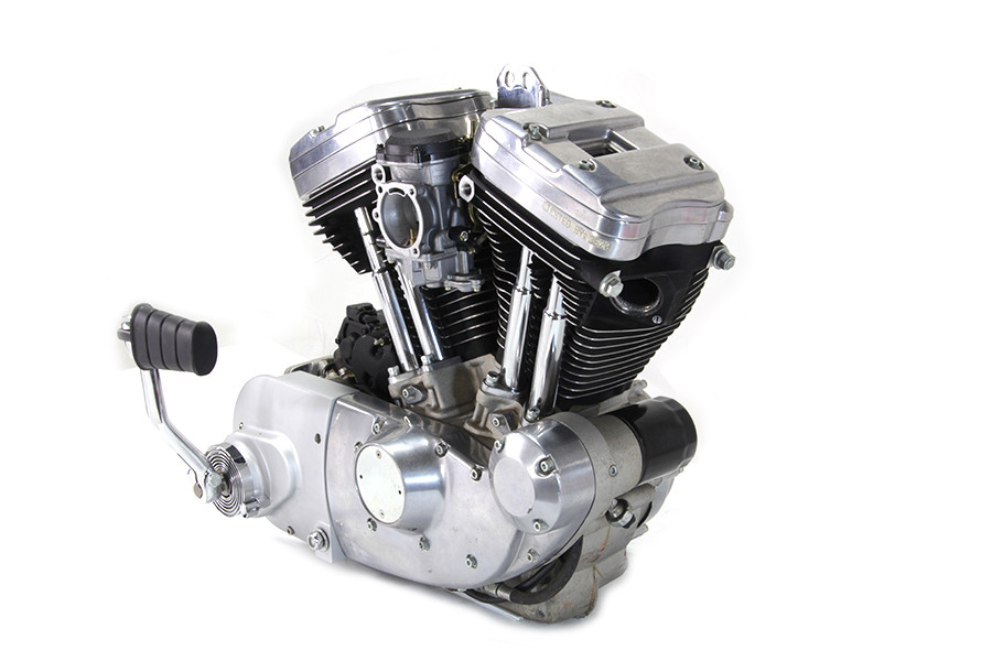 V-Twin - Kick Starter Conversion Kit Alloy Finish