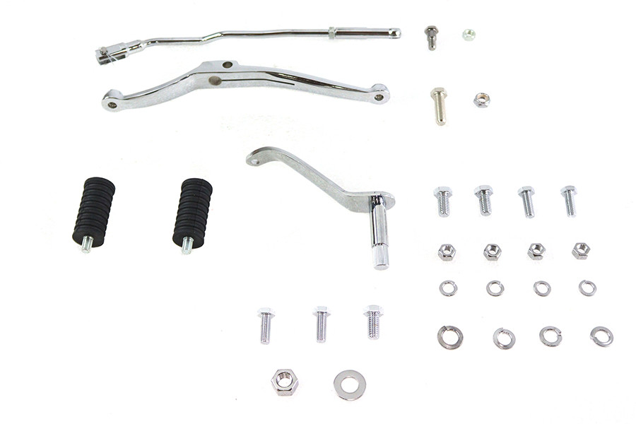 V-Twin - Heel Toe Shifter Kit Chrome