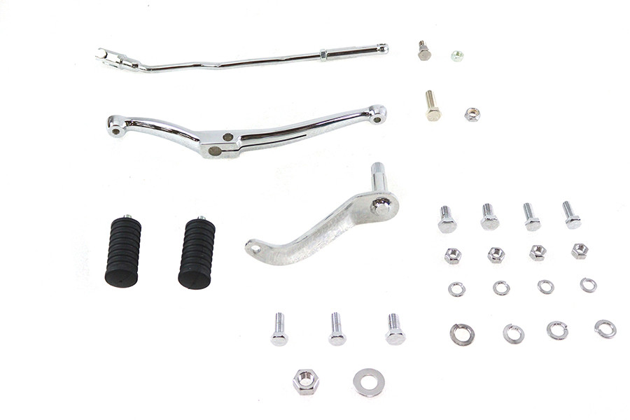 V-Twin - Heel Toe Shifter Kit Chrome