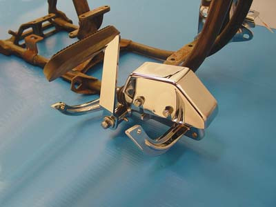 V-Twin - Brake Control Kit with Chrome Master Cylinder
