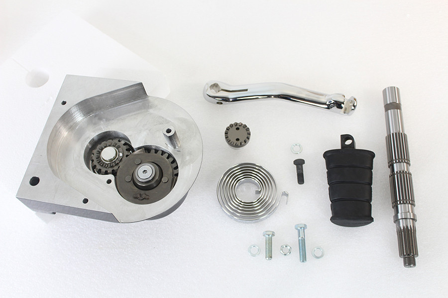 V-Twin - Kick Starter Conversion Kit Black