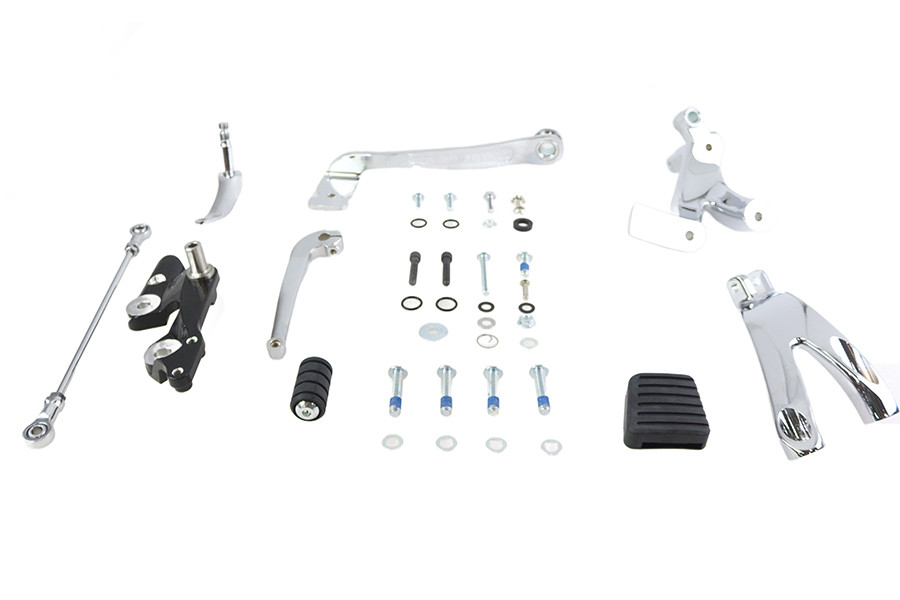V-Twin #056113 - Chrome Forward Control Kit