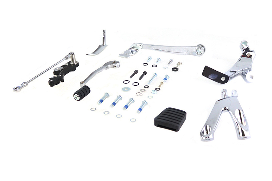 V-Twin #056113 - Chrome Forward Control Kit