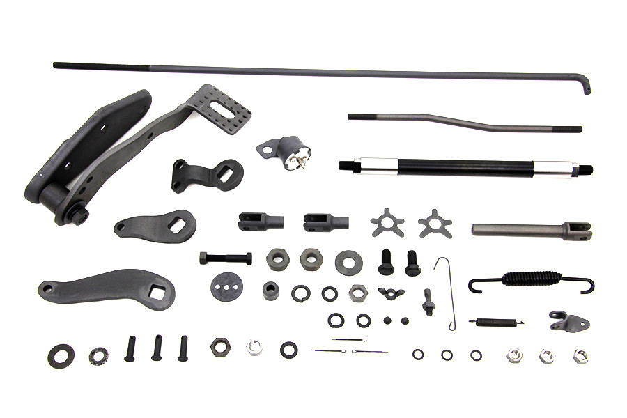 V-Twin - Parkerized Brake Control Kit Mechanical