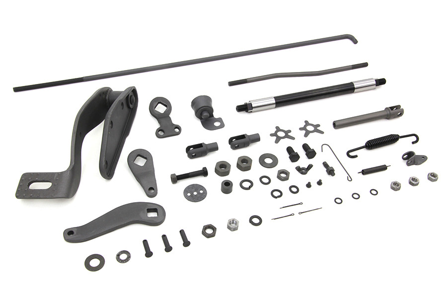 V-Twin - Parkerized Brake Control Kit Mechanical