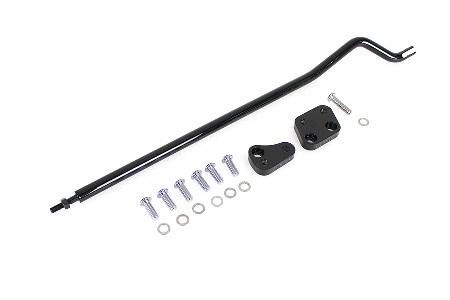 V-Twin #056046 - Reduced Reach Forward Control Adapter Kit Black