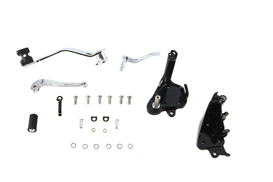 V-Twin #056111 - FLST Forward Control Conversion Kit Chrome