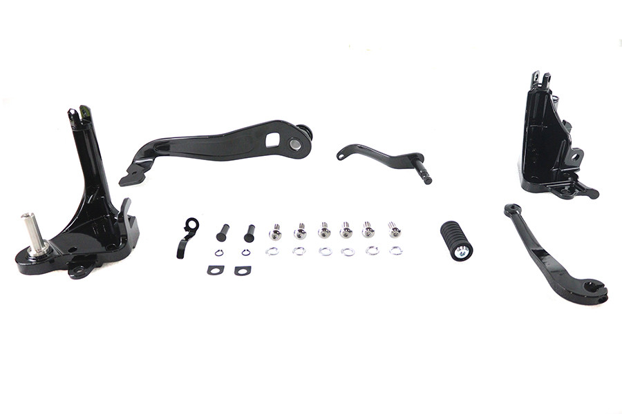 V-Twin #056112 - FLST Forward Control Conversion Kit Black