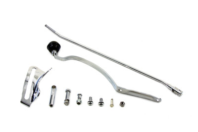 V-Twin - Chrome Tank Hand Shifter Control Kit