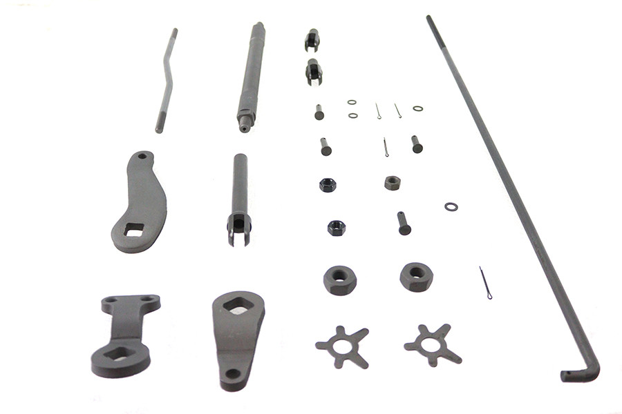 V-Twin #68002 - Mechanical Rear Brake Kit Parkerized