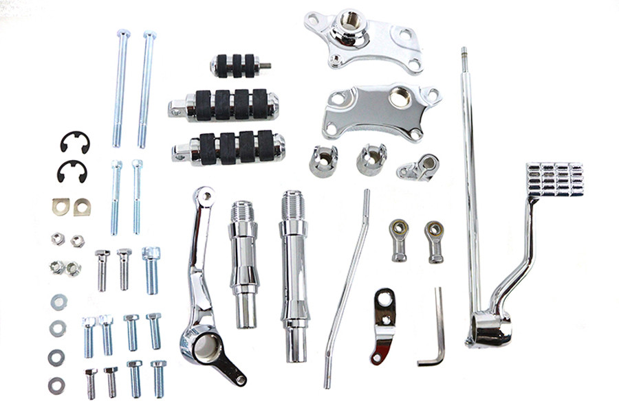 V-Twin #27-0766 - Forward Control Kit Chrome