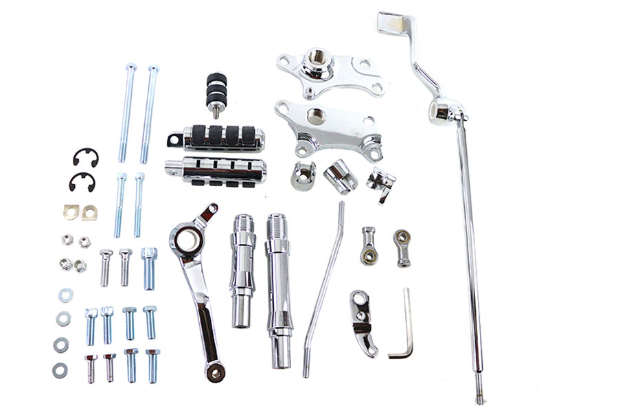 V-Twin #27-0766 - Forward Control Kit Chrome