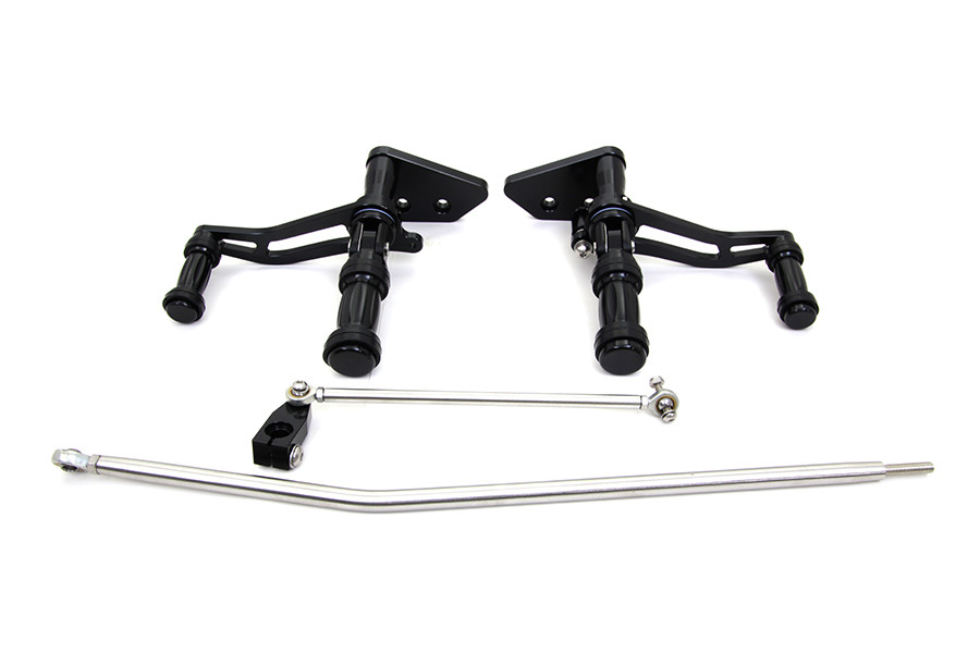 V-Twin - Billet Forward Control Kit Black