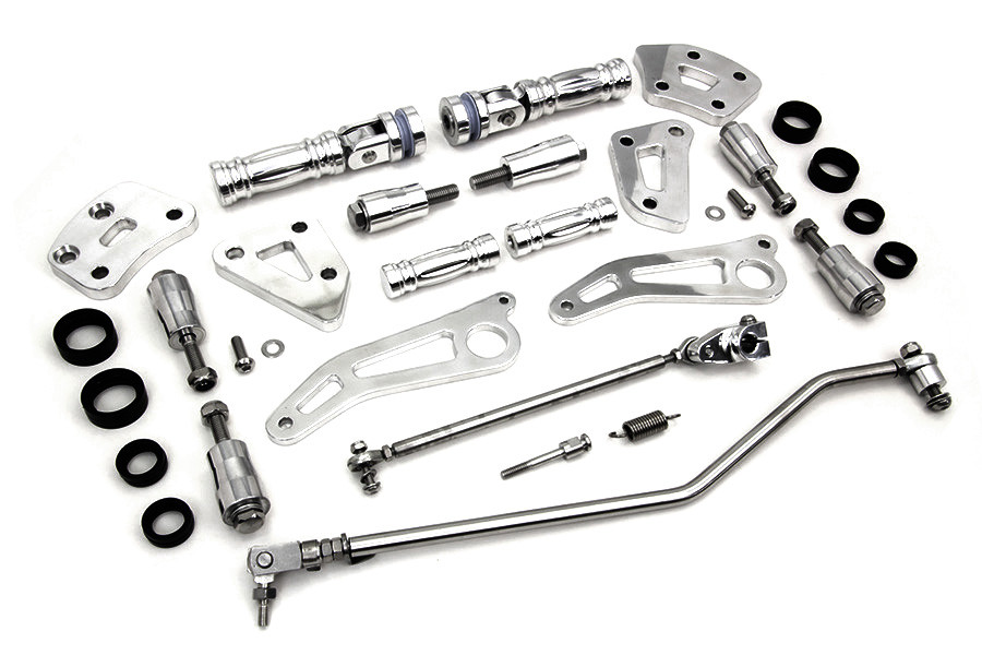 V-Twin - Billet Forward Control Kit Polished