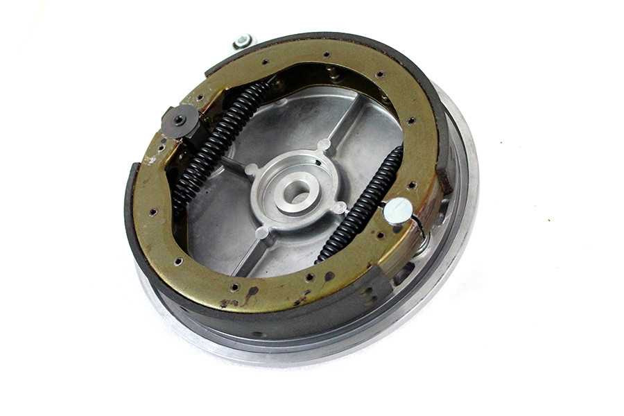 Motorshop - Rear Brake Backing Plate Kit Polished