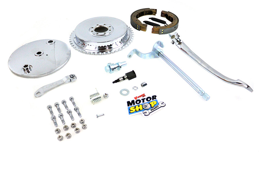 V-Twin - Rear Brake Kit Chrome