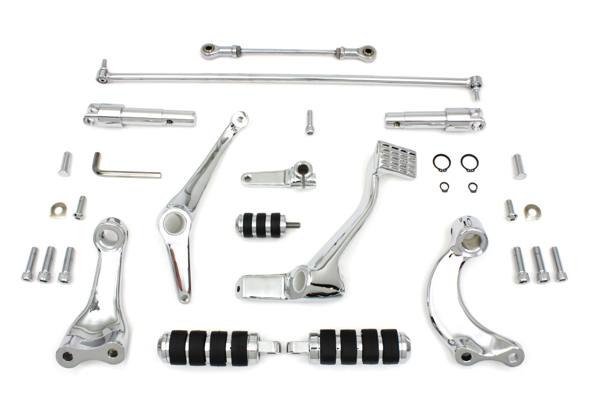 V-Twin - Chrome Forward Control Kit