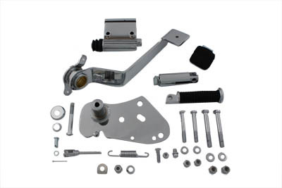 V-Twin - Chrome Replica Forward Brake Control Kit