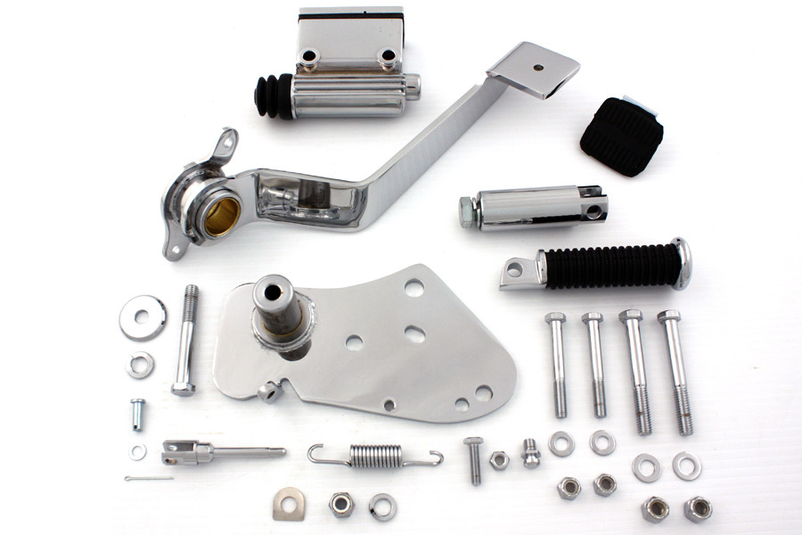 V-Twin - Chrome Replica Forward Brake Control Kit