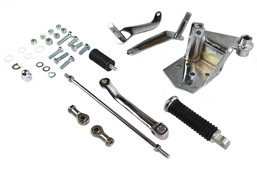 V-Twin - Chrome Replica Shifter Control Kit
