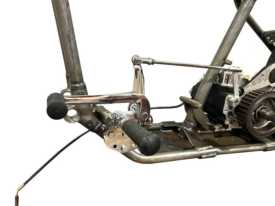 V-Twin - Chrome Replica Shifter Control Kit