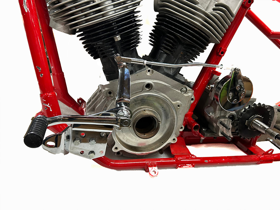 V-Twin - Chrome Shifter Control Kit