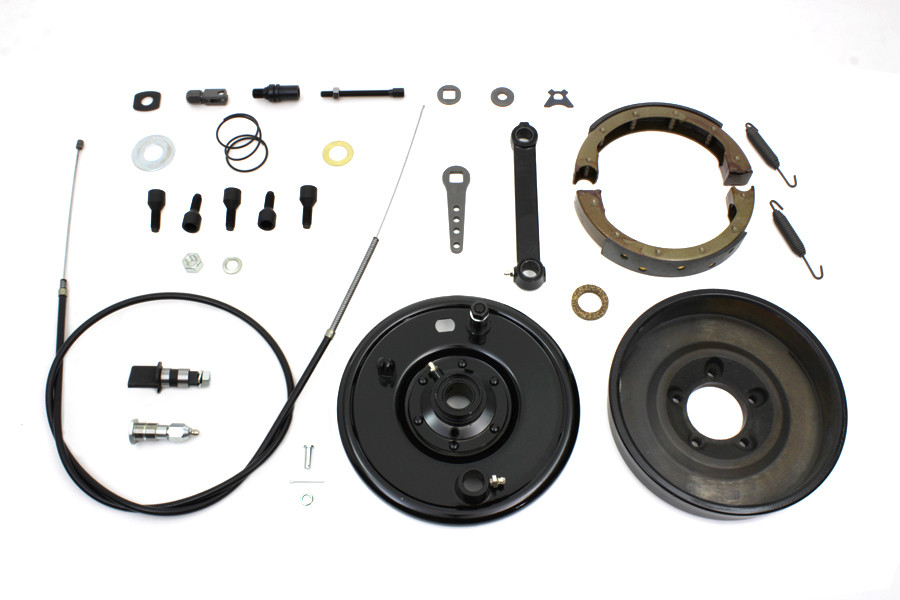V-Twin - Spring Fork Front Brake Kit Black