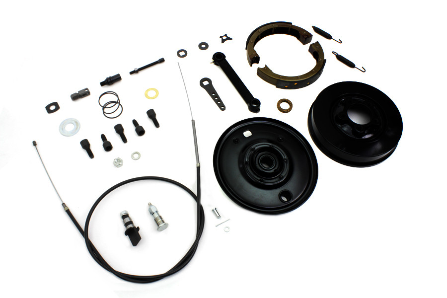 V-Twin - Spring Fork Front Brake Kit Black