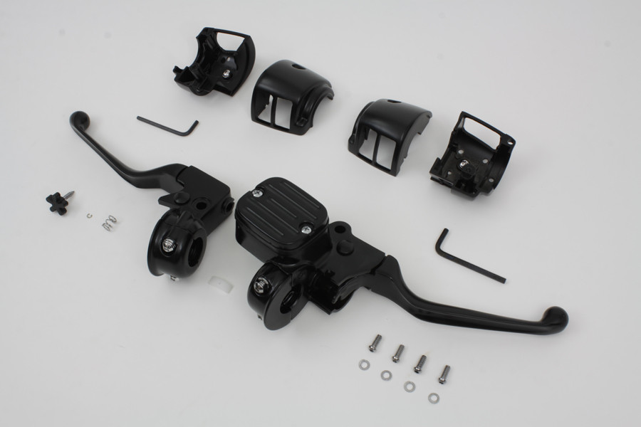 V-Twin #07-0641NMB *10S - Handlebar Control Kit Black